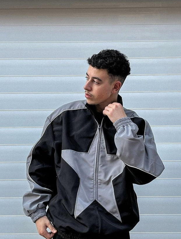 DAMNED CULT STRIPE STAR JACKET - Damned Cult