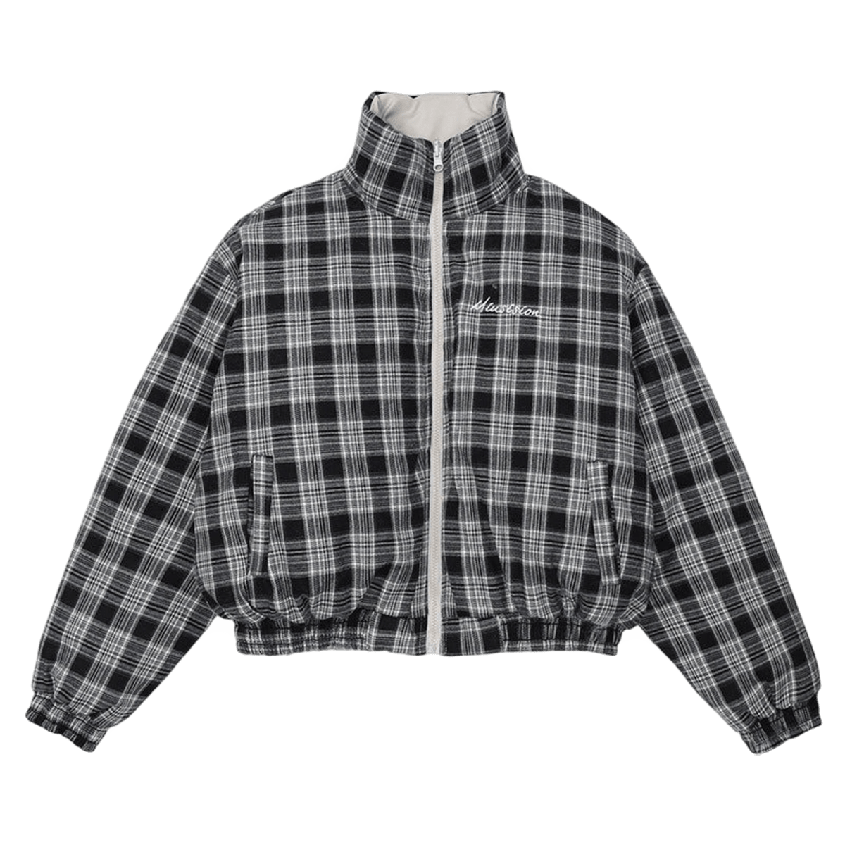 DAMNED CULT REVERSIBLE PLAID JACKET - Damned Cult