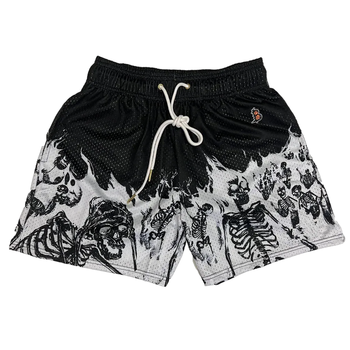 DAMNED CULT REBEL SKULL SHORTS - Damned Cult