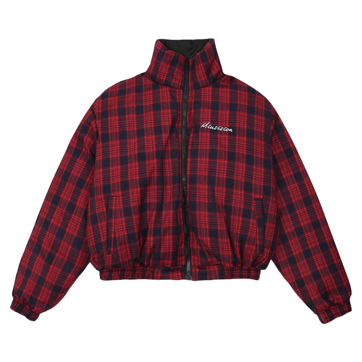DAMNED CULT REVERSIBLE PLAID JACKET - Damned Cult