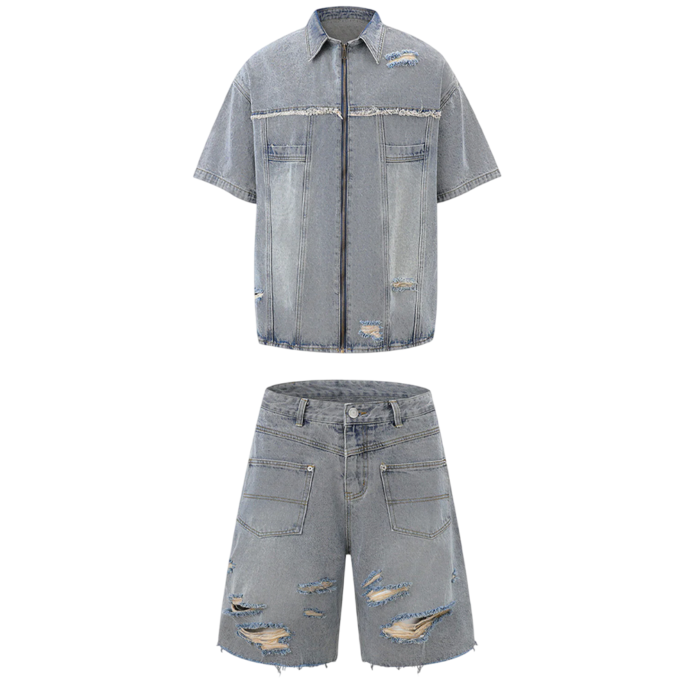 DAMNED CULT DENIM SUIT - Damned Cult