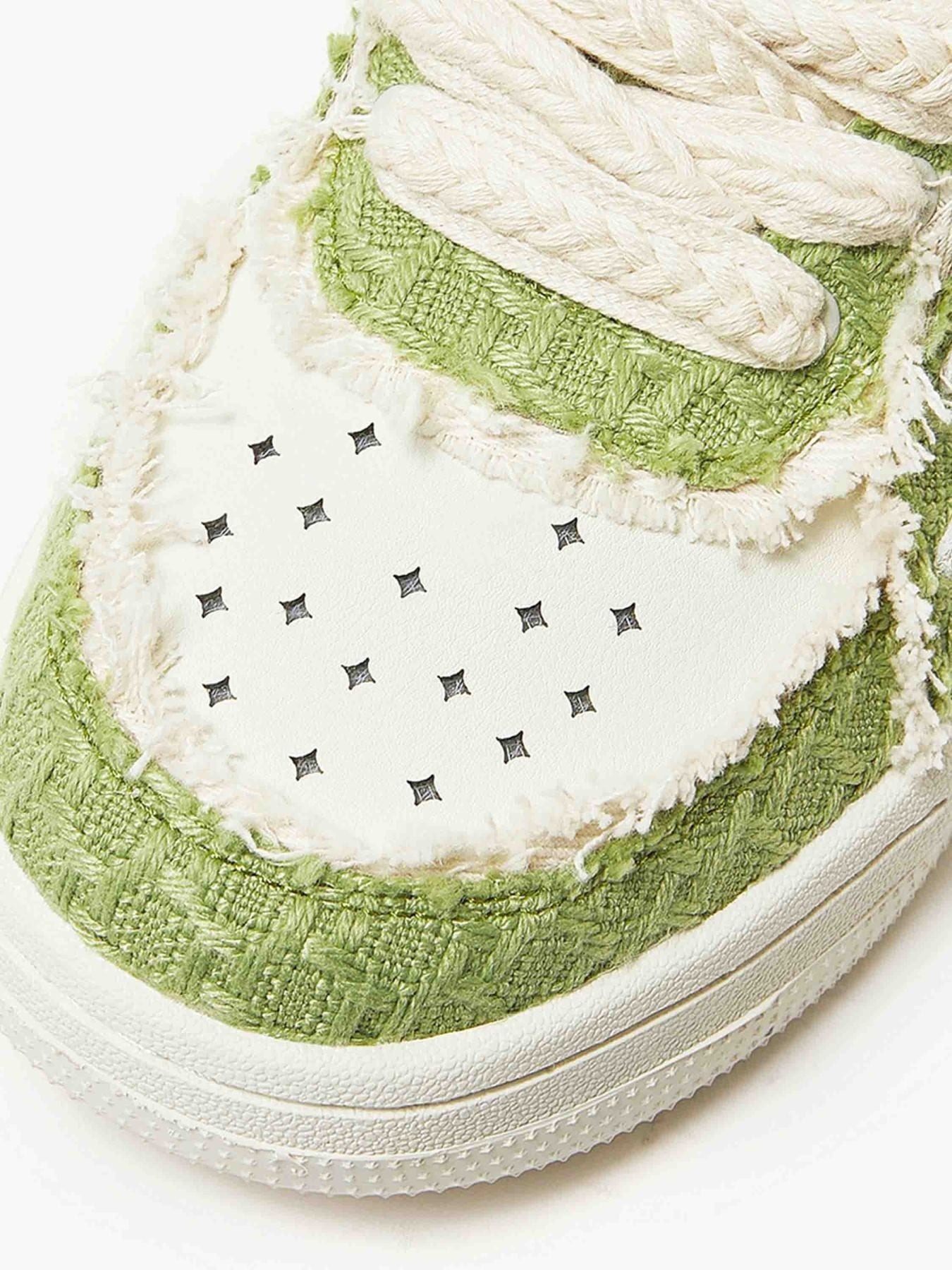 DAMNED CULT STAR PATCH SNEAKER - Damned Cult