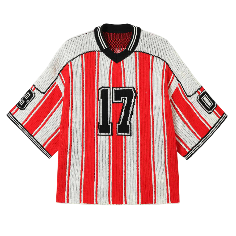 DAMNED CULT BASEBALL KNIT JERSEY - Damned Cult