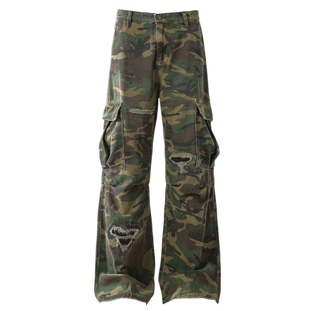 DAMNED CULT CAMOUFLAGE PANTS - Damned Cult