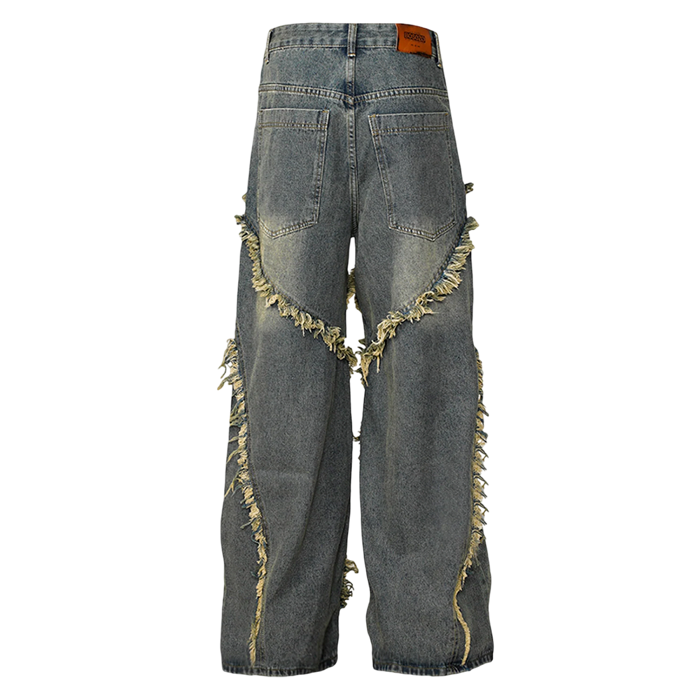 DAMNED CULT X PATCH JEANS - Damned Cult