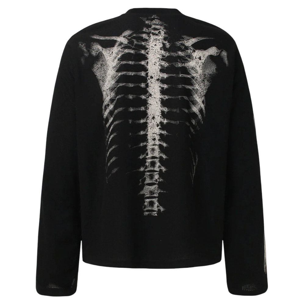 DAMNED CULT SKELETON THERMAL KNIT
