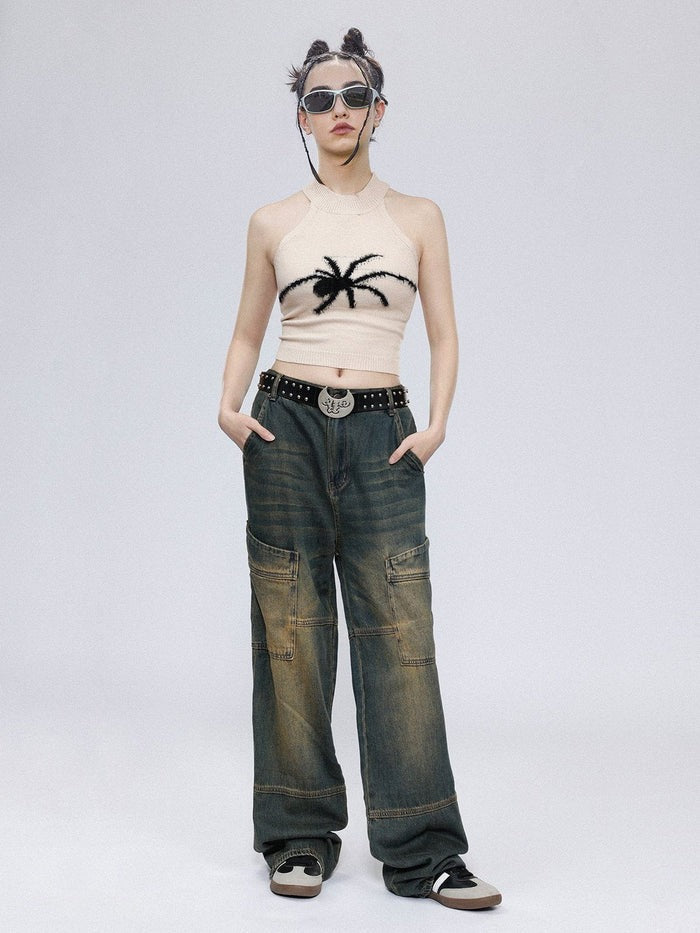 DAMNED CULT SPIDER TANK TOP - Damned Cult