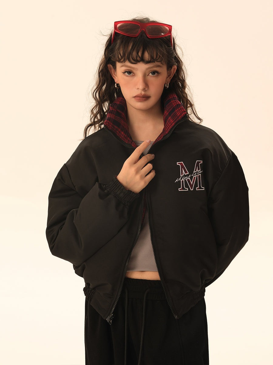 DAMNED CULT REVERSIBLE PLAID JACKET - Damned Cult