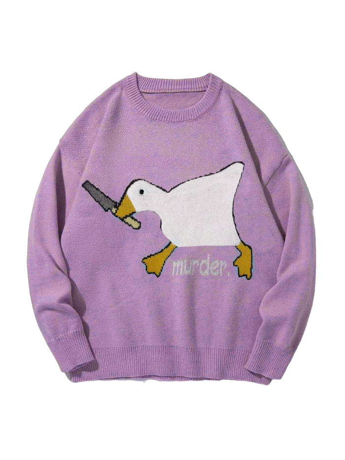DAMNED CULT MURDER DUCK SWEATSHIRT - Damned Cult