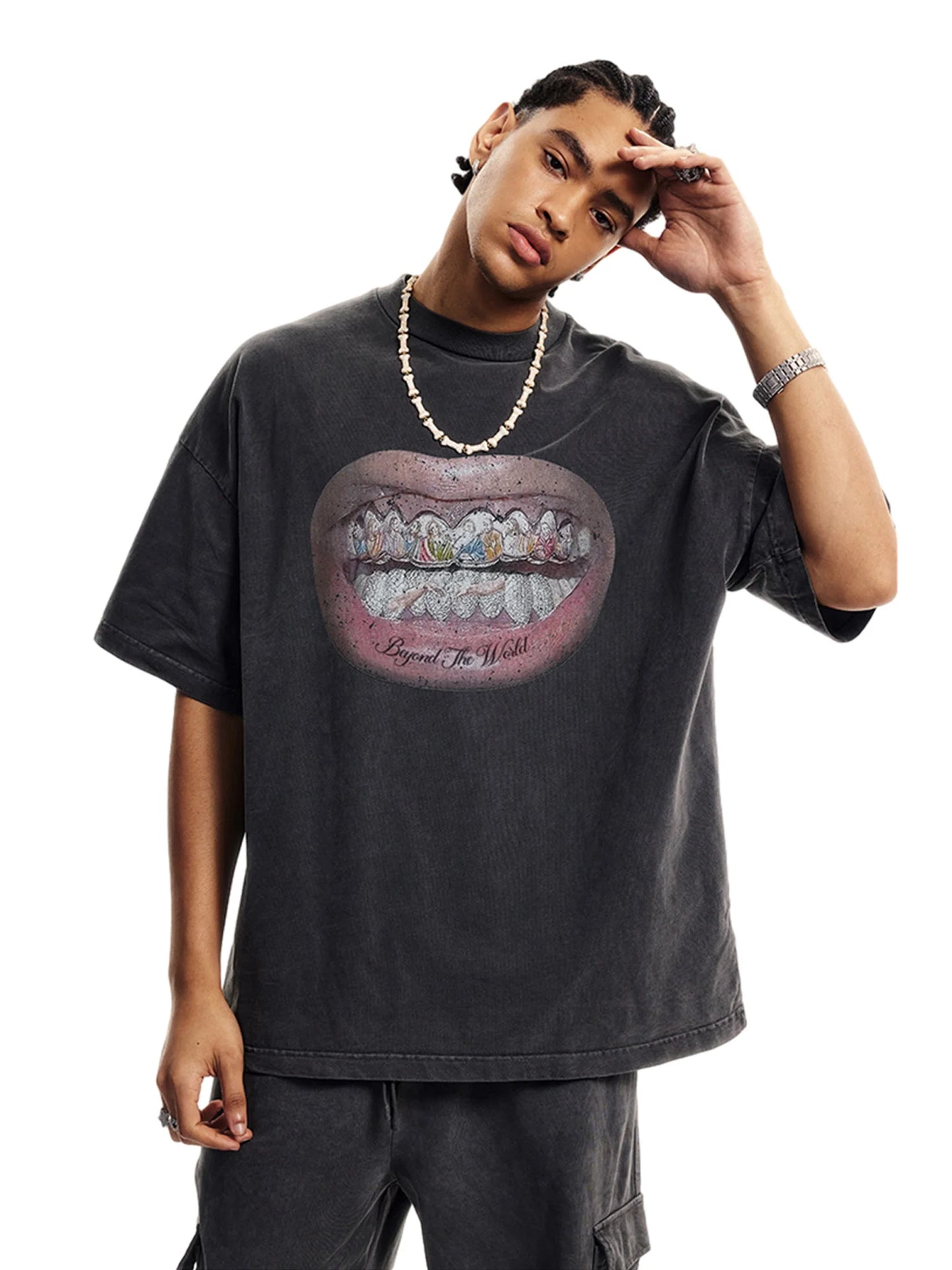 DAMNED CULT MOUTH TEE - Damned Cult