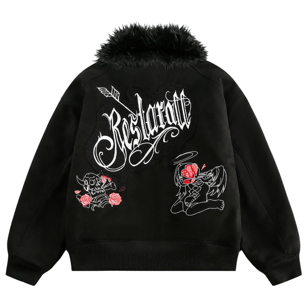 DAMNED CULT FUR QUILTED JACKET - Damned Cult