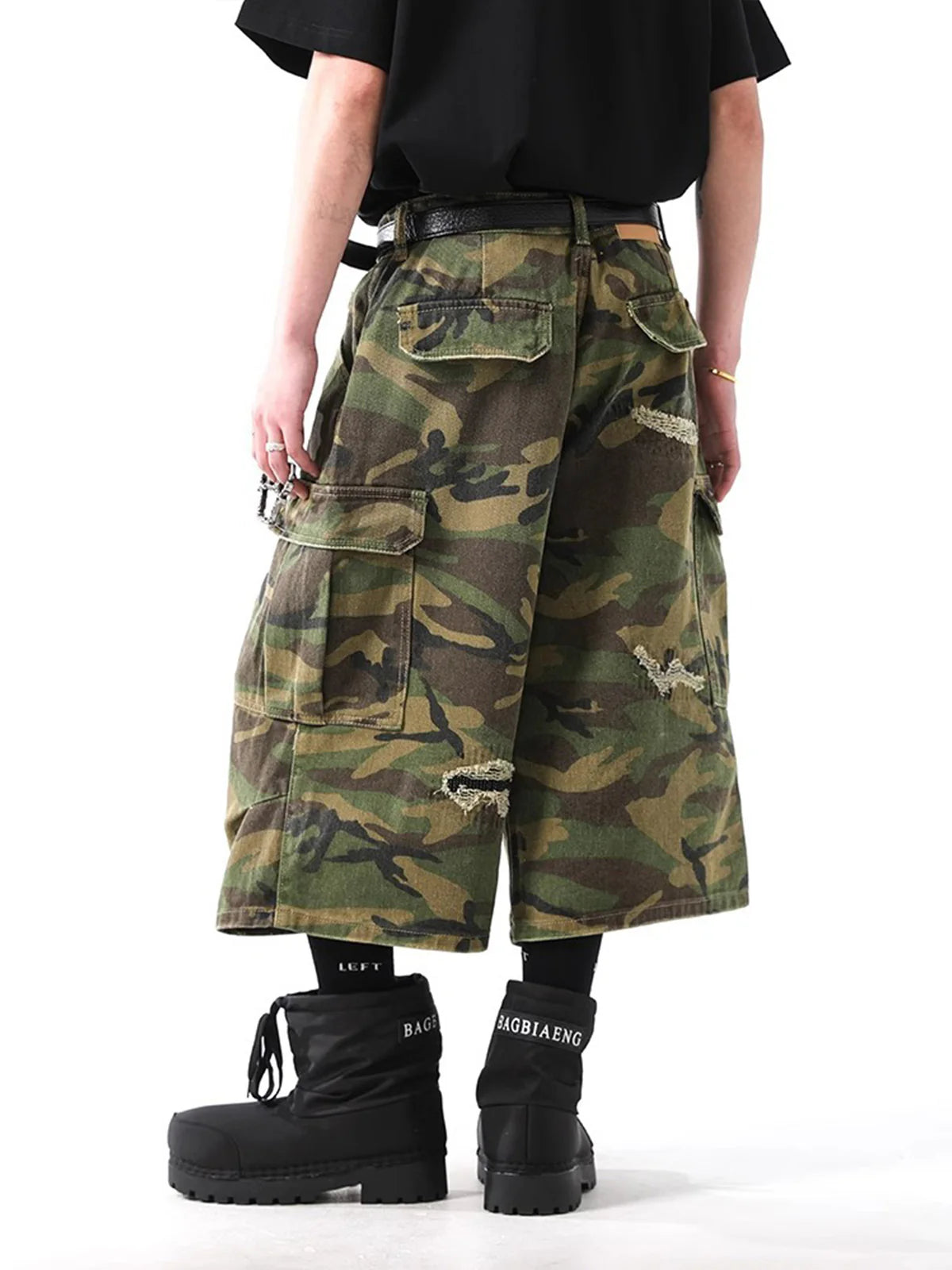 DAMNED CULT CAMOUFLAGE JORTS - Damned Cult
