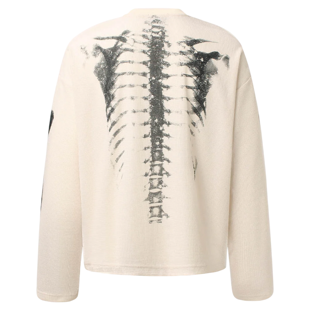 DAMNED CULT SKELETON THERMAL KNIT