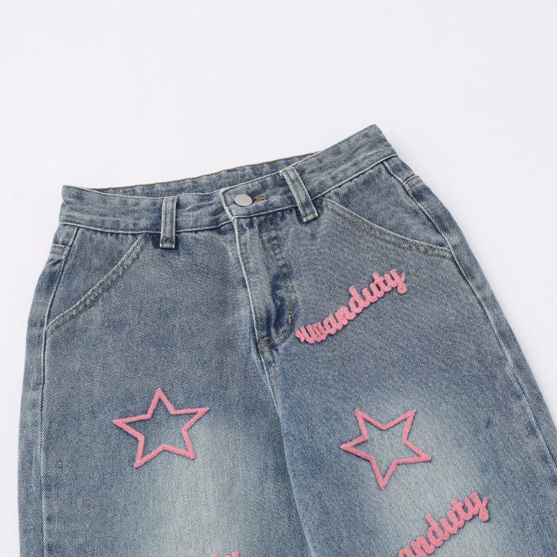 DAMNED CULT HEART & STAR JEANS - Damned Cult