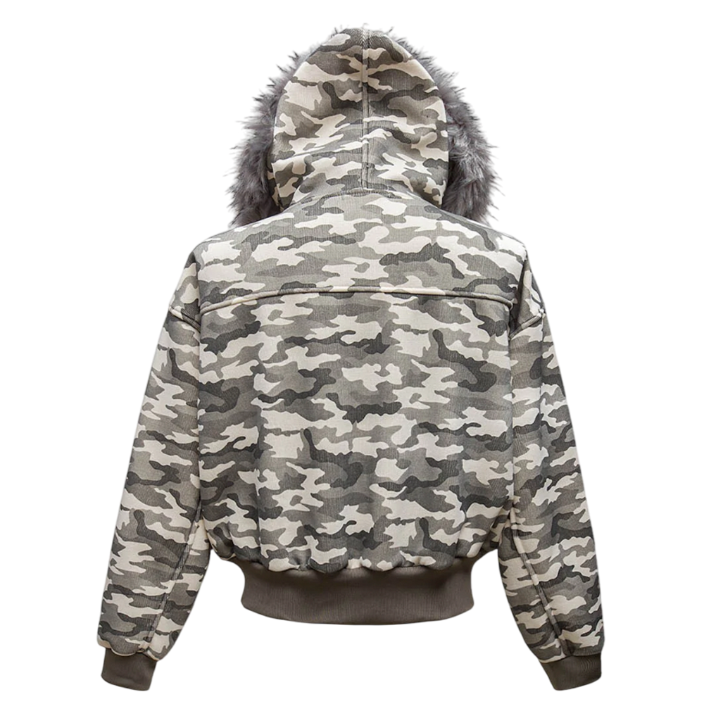 DAMNED CULT CAMOUFLAGE SPLICED JACKET - Damned Cult