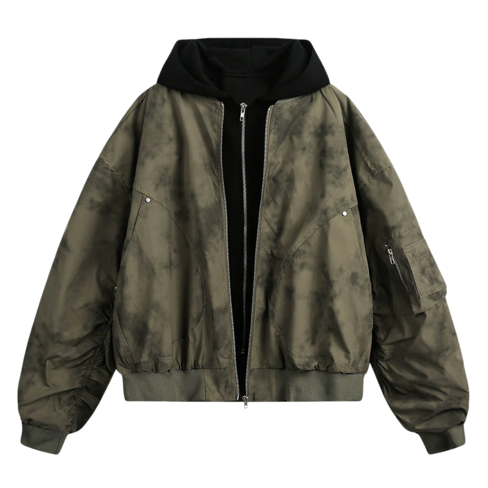DAMNED CULT PATCHWORK BOMBER JACKET - Damned Cult