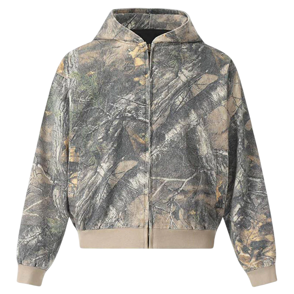 DAMNED CULT WOOD CAMOUFLAGE JACKET - Damned Cult