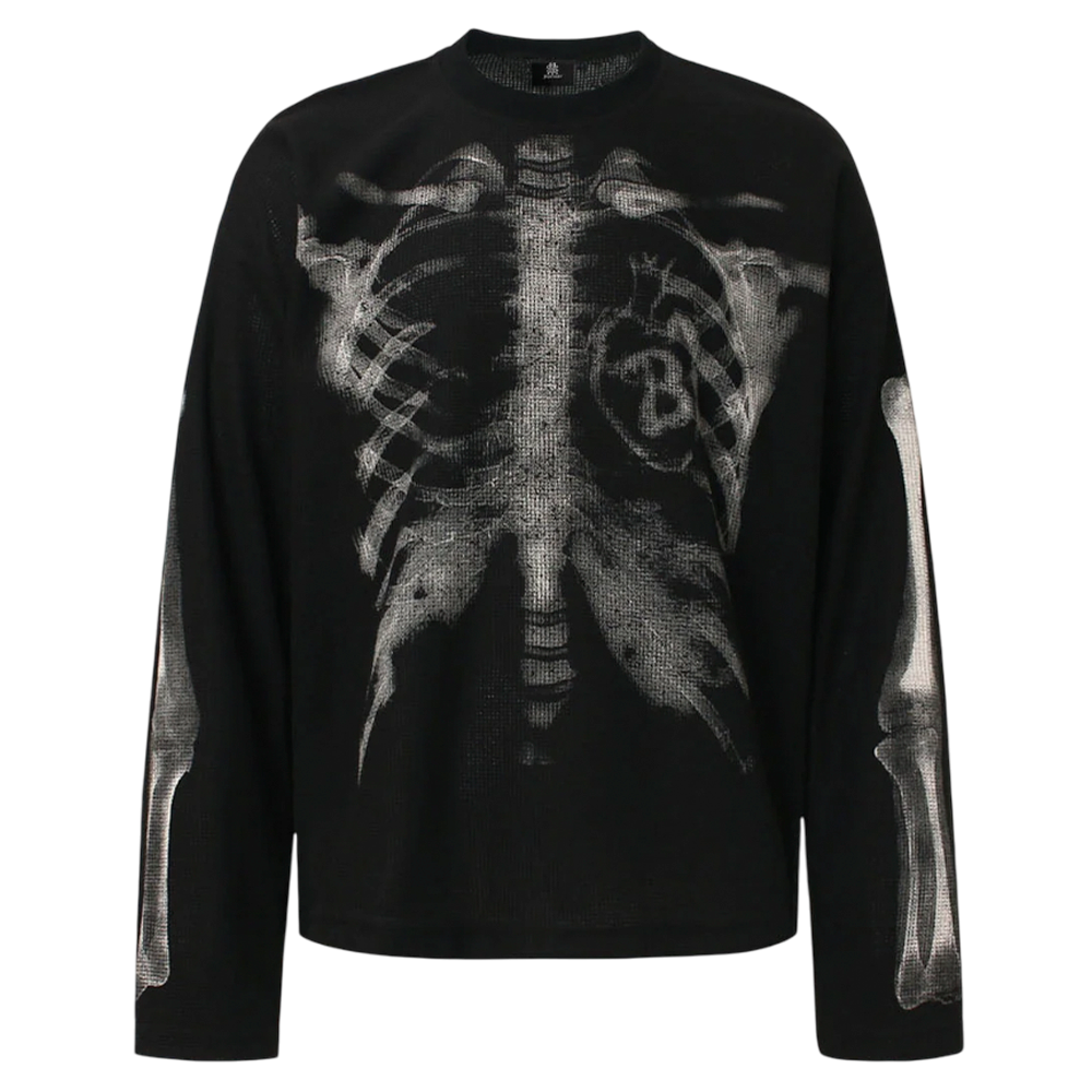 DAMNED CULT SKELETON THERMAL KNIT