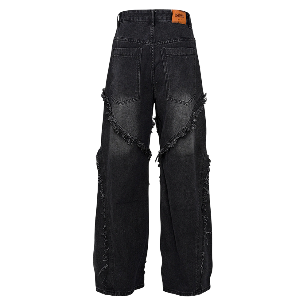DAMNED CULT X PATCH JEANS - Damned Cult