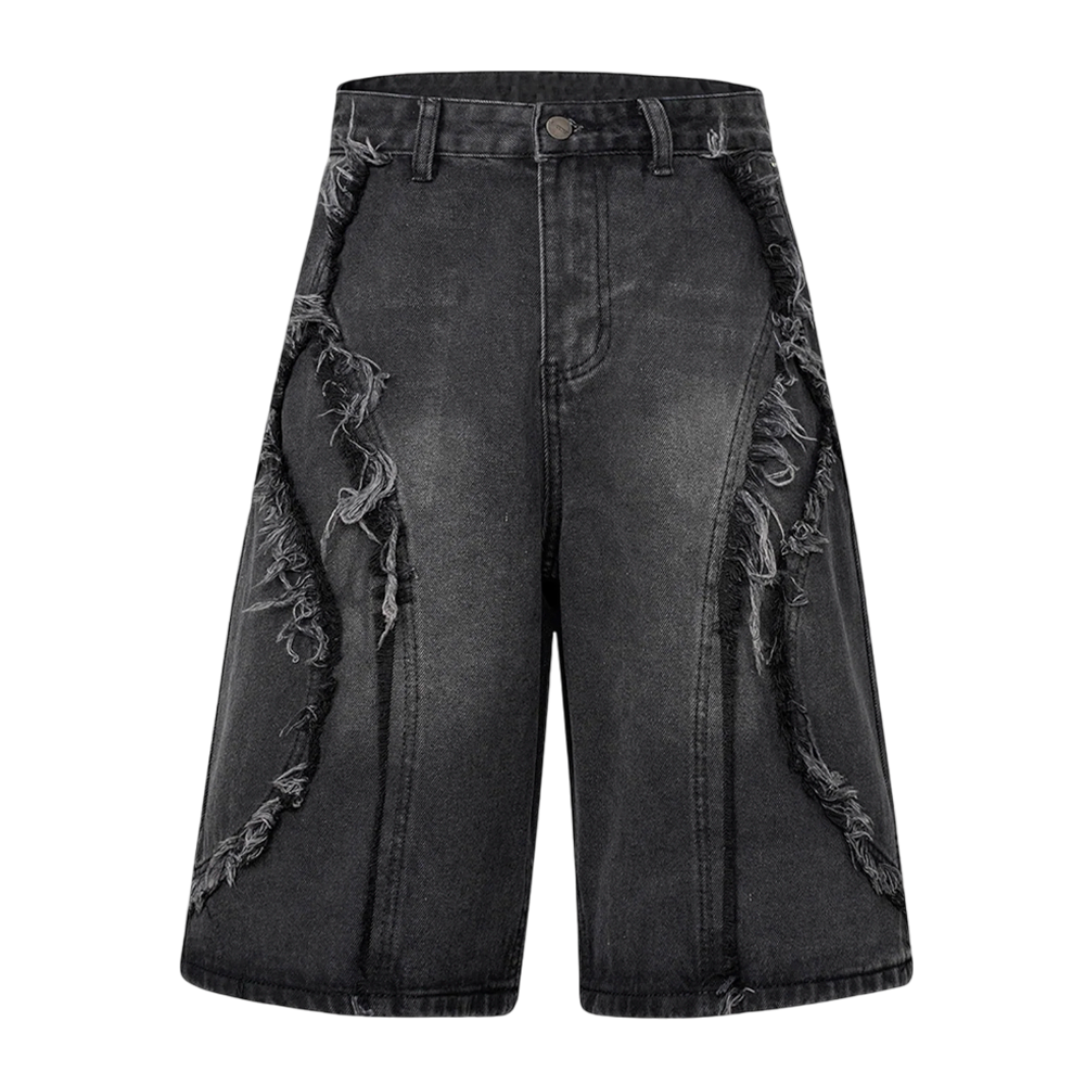 DAMNED CULT PATCHED JORTS - Damned Cult