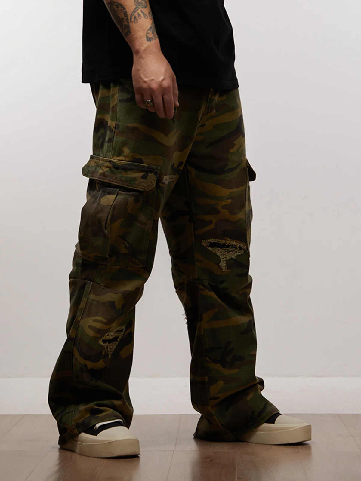 DAMNED CULT CAMOUFLAGE PANTS - Damned Cult
