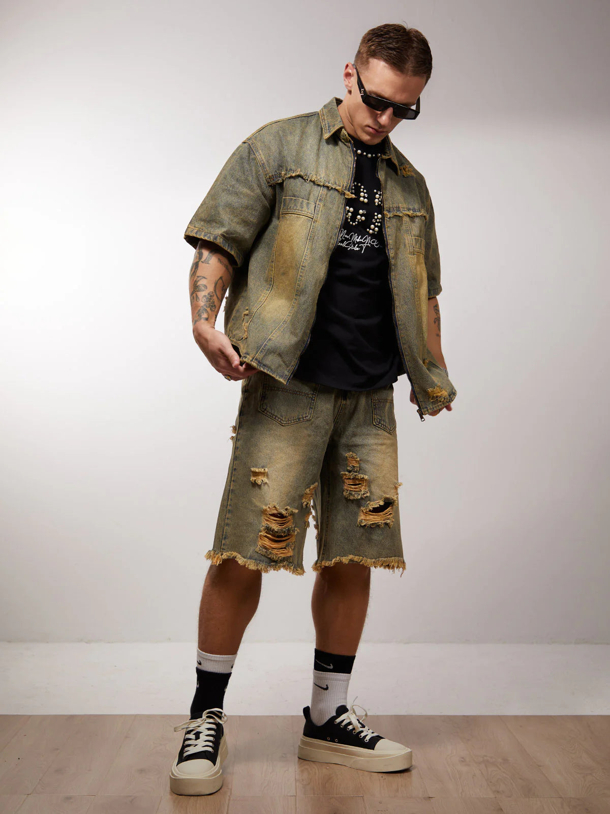 DAMNED CULT DENIM SUIT - Damned Cult