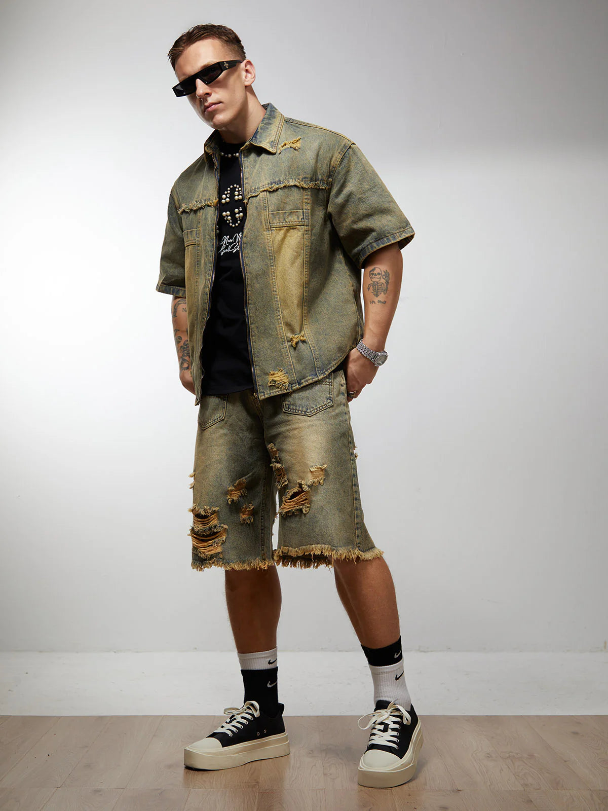 DAMNED CULT DENIM SUIT - Damned Cult