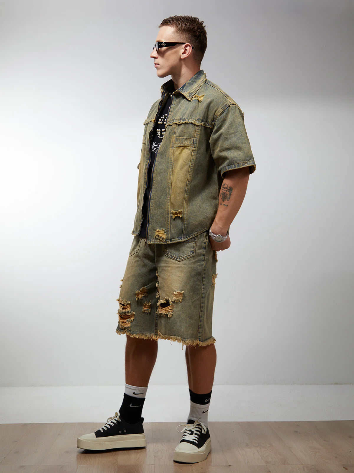 DAMNED CULT DENIM SUIT - Damned Cult