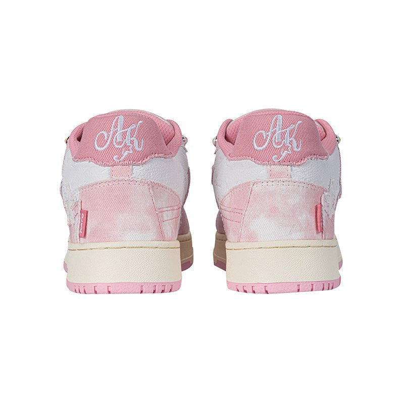 DAMNED CULT PINK STAR SNEAKER - Damned Cult