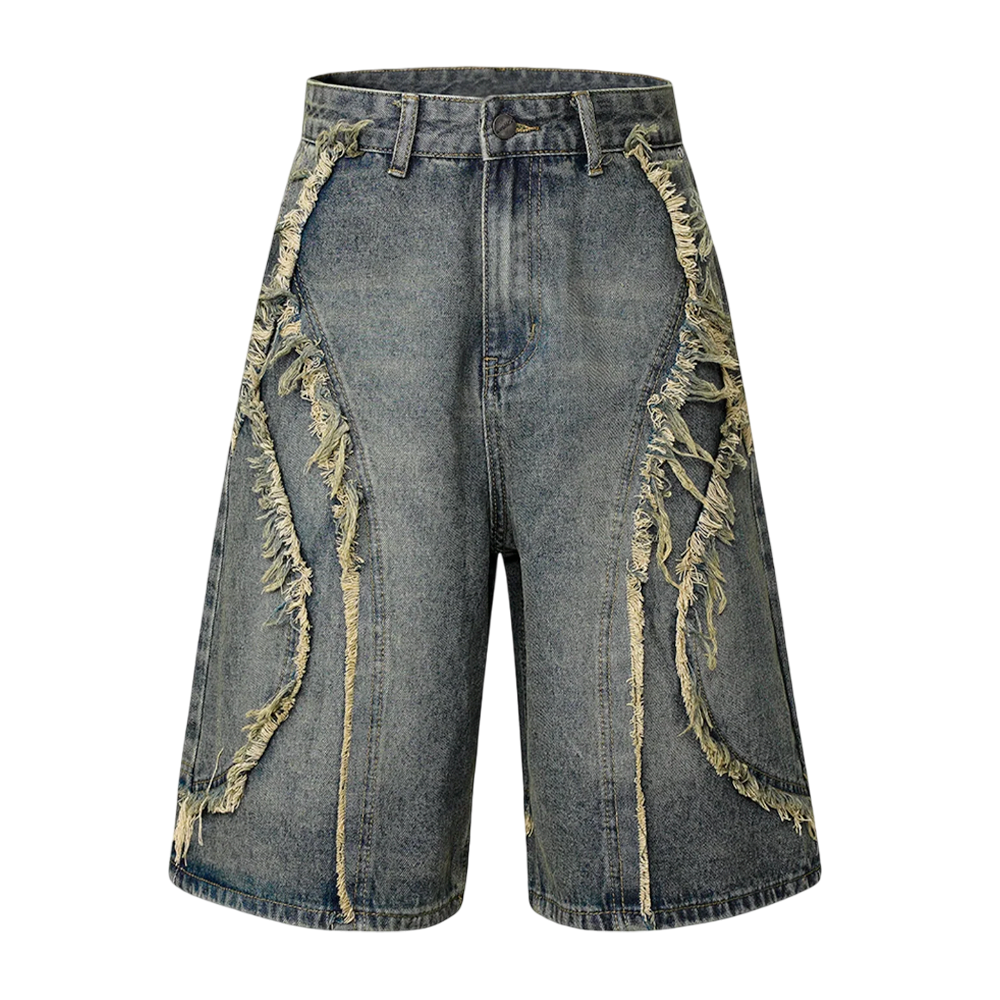 DAMNED CULT PATCHED JORTS - Damned Cult