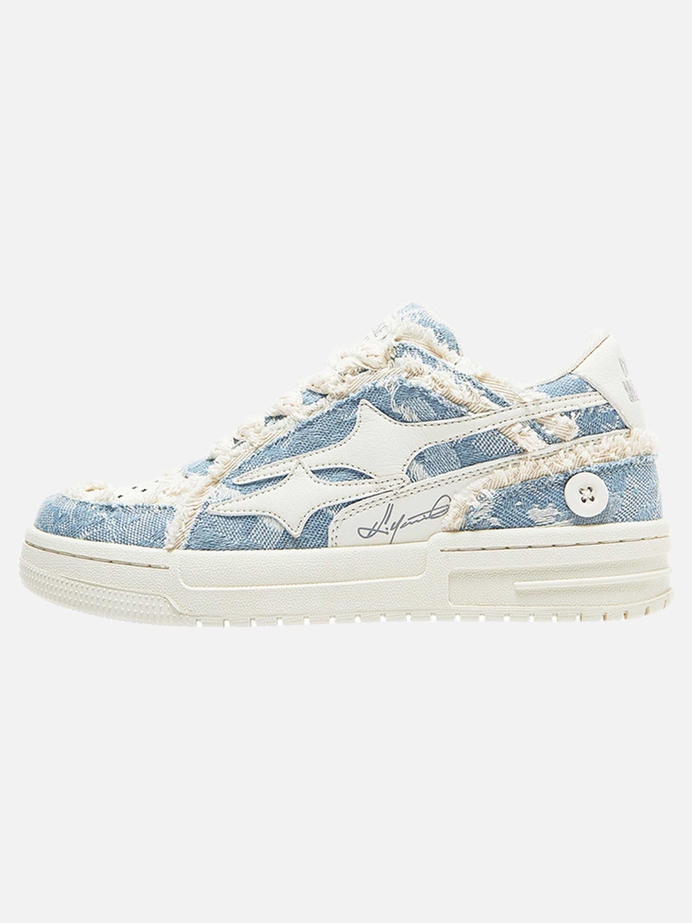 DAMNED CULT STAR PATCH SNEAKER - Damned Cult