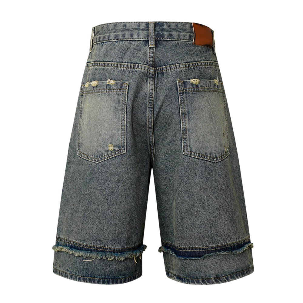 DAMNED CULT PATCHED JORTS - Damned Cult