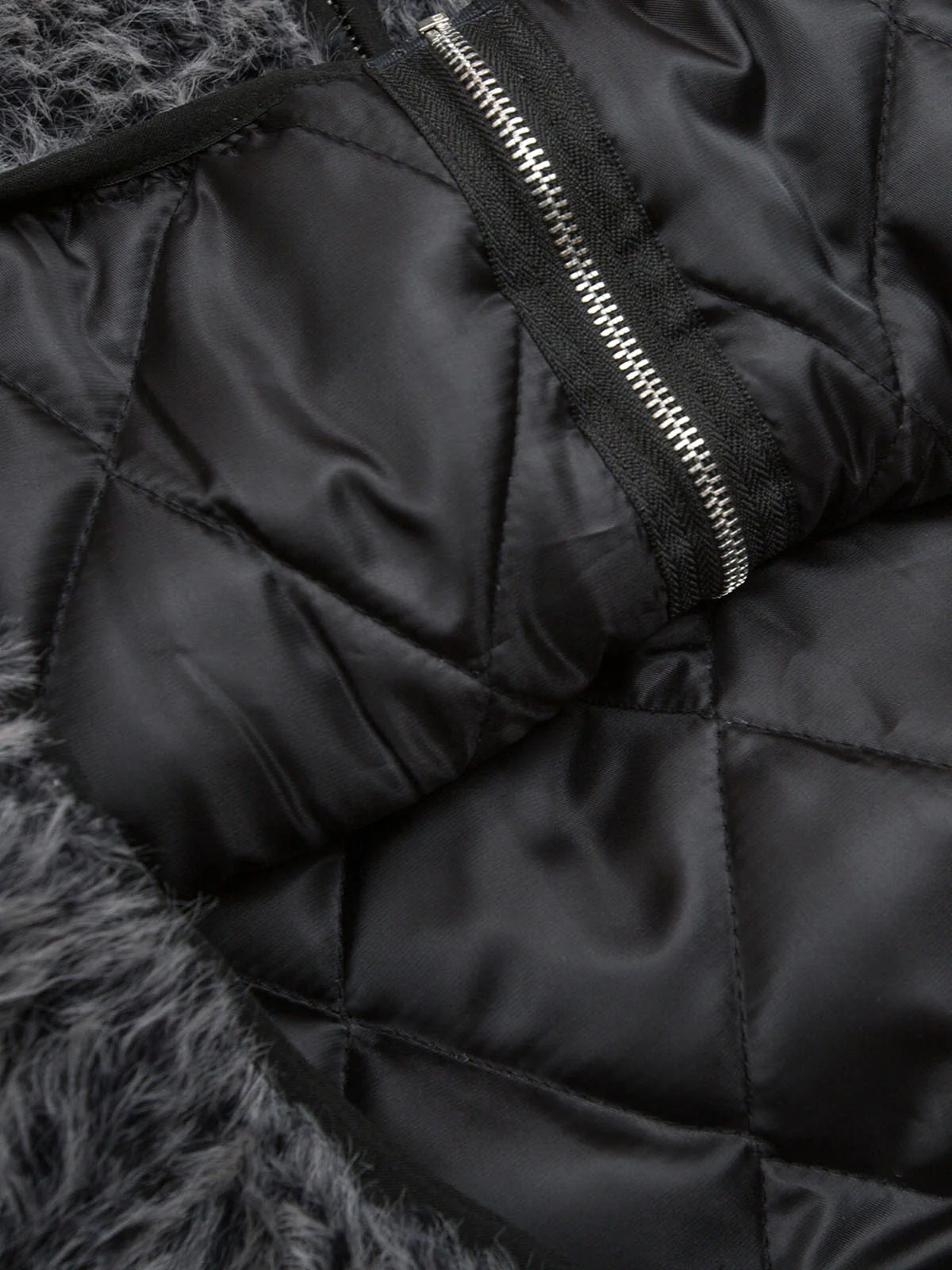 DAMNED CULT ARCTIC FUR HOODED JACKET - Damned Cult