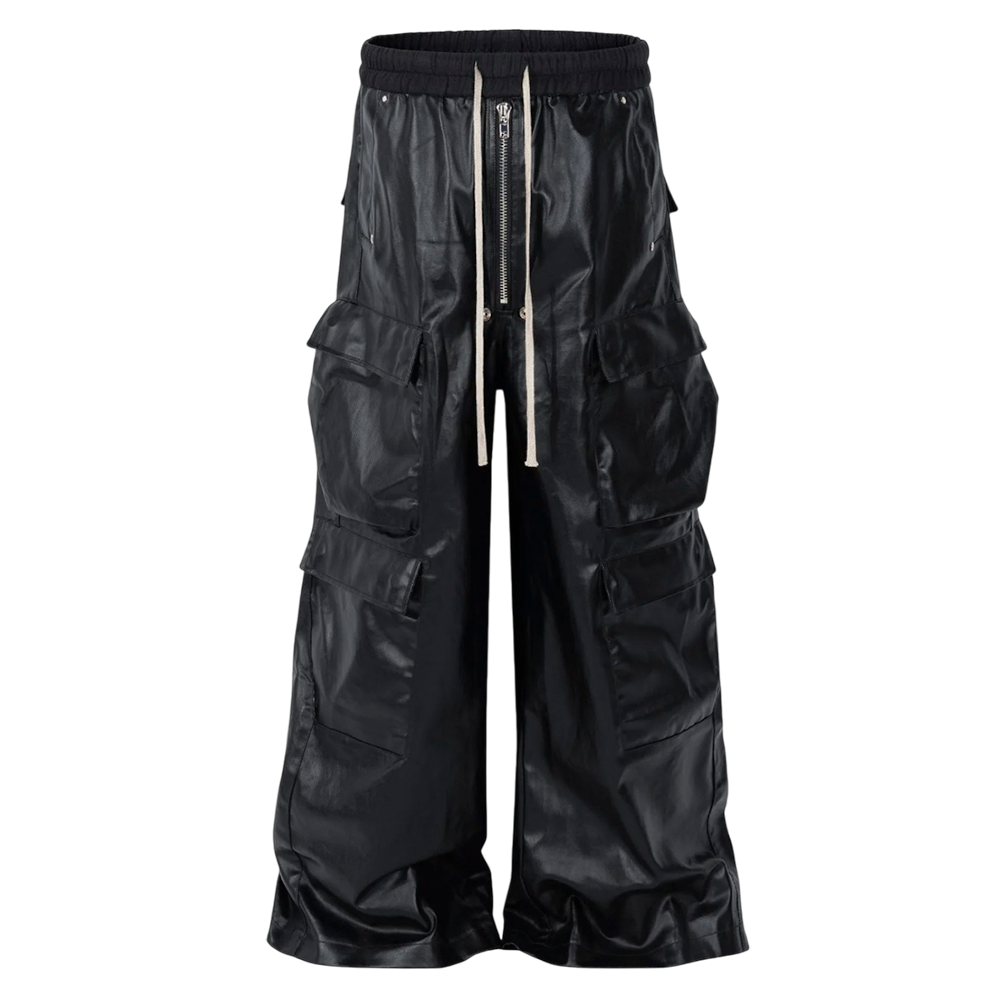 DAMNED CULT BLACK LEATHER PANTS - Damned Cult