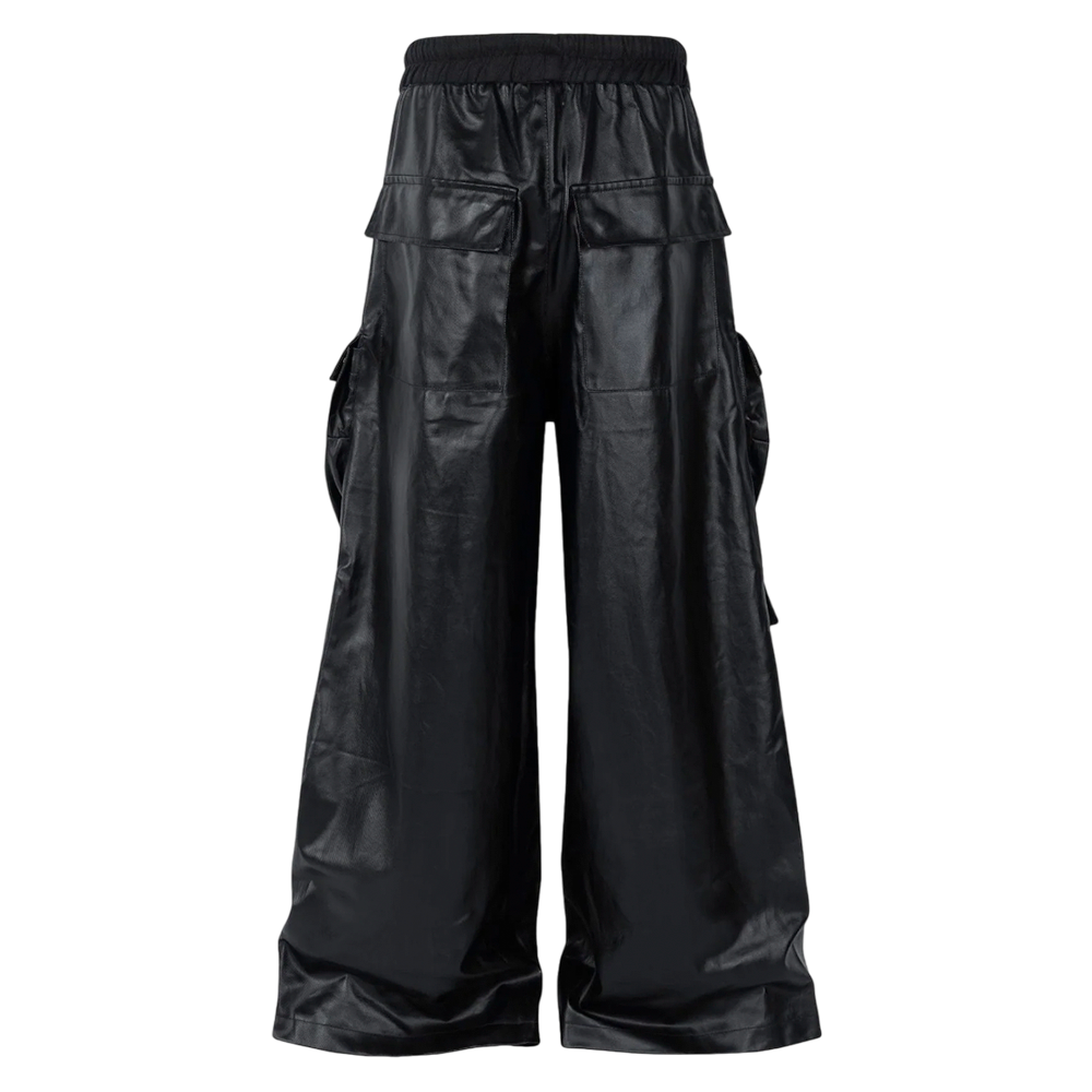 DAMNED CULT BLACK LEATHER PANTS - Damned Cult