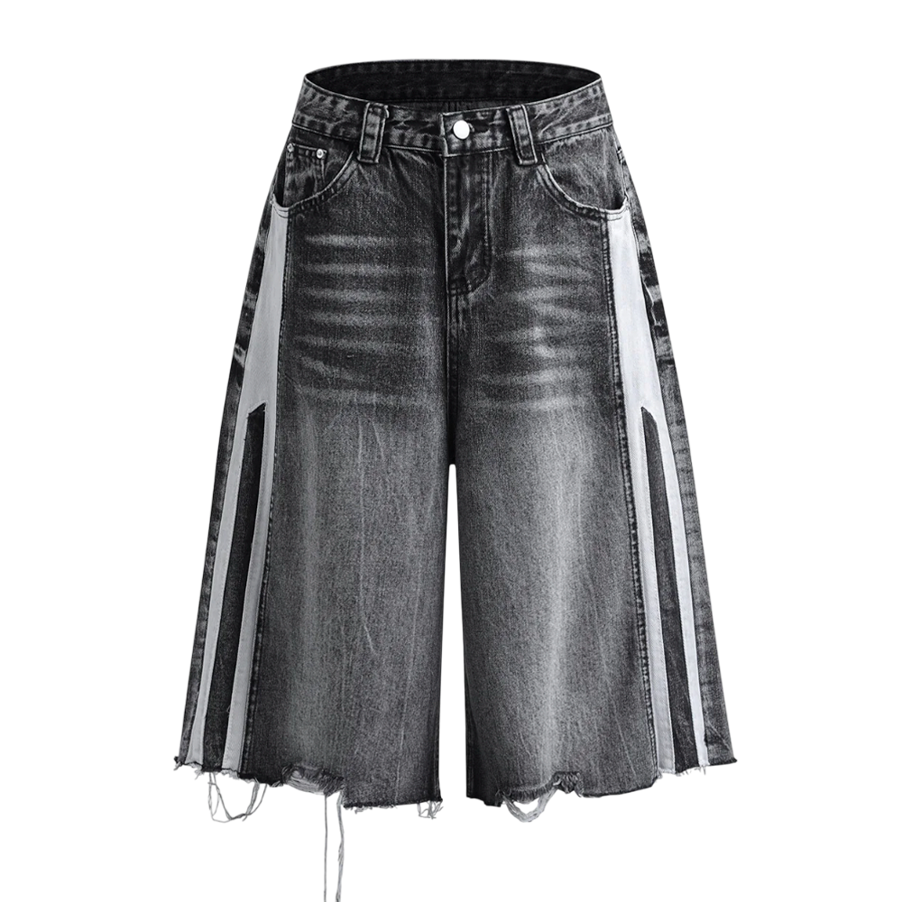 DAMNED CULT STRIPE JORTS - Damned Cult