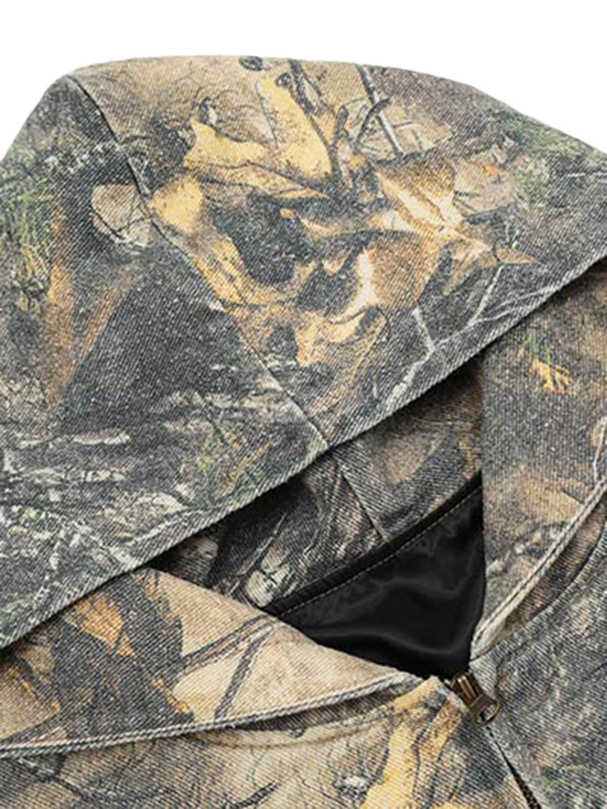 DAMNED CULT WOOD CAMOUFLAGE JACKET - Damned Cult