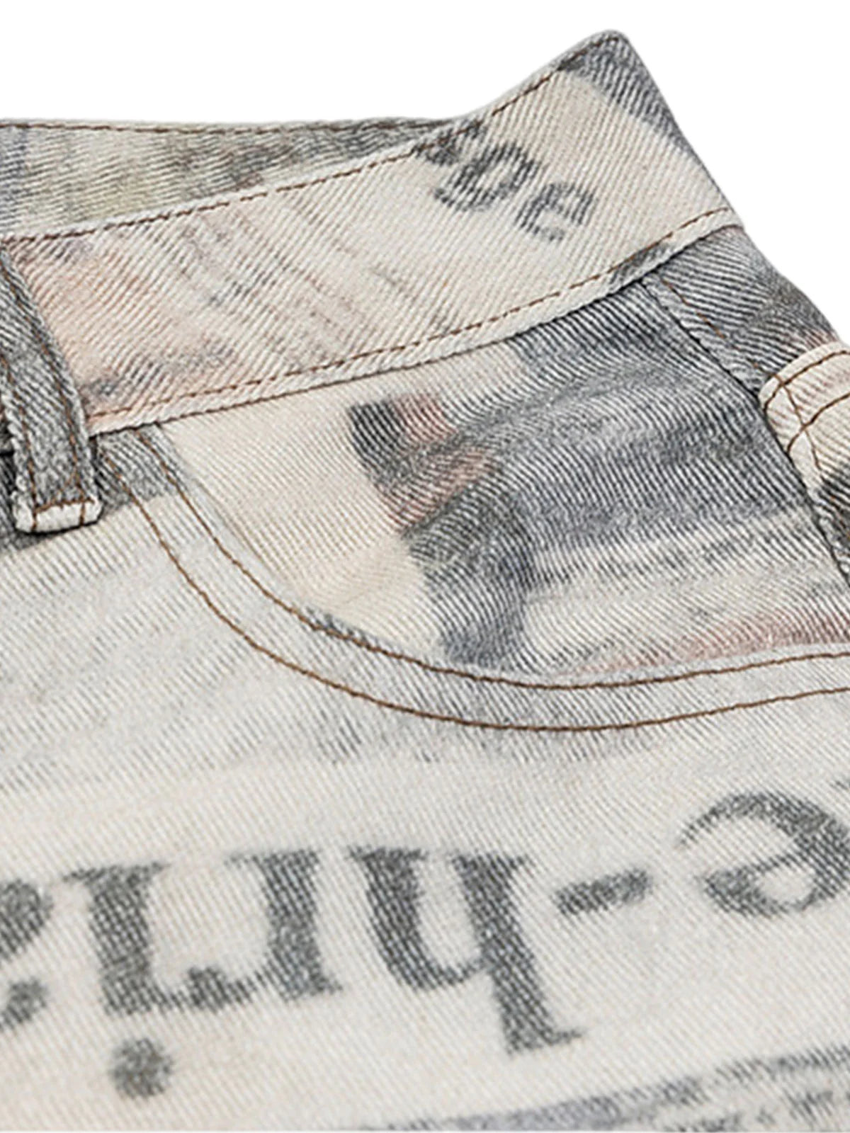 DAMNED CULT NEWSPAPER PANTS - Damned Cult