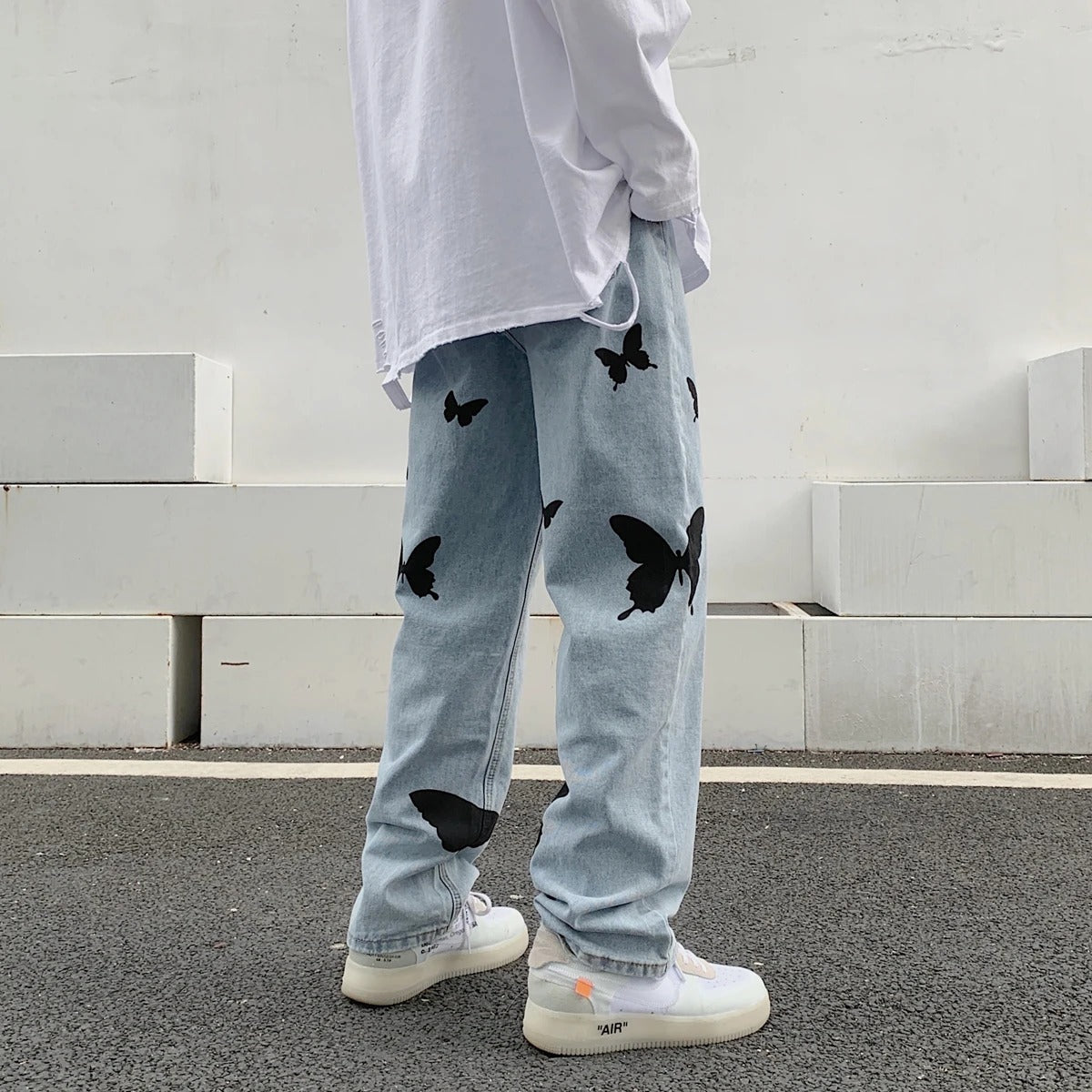 DAMNED CULT BUTTERFLY JEANS - Damned Cult