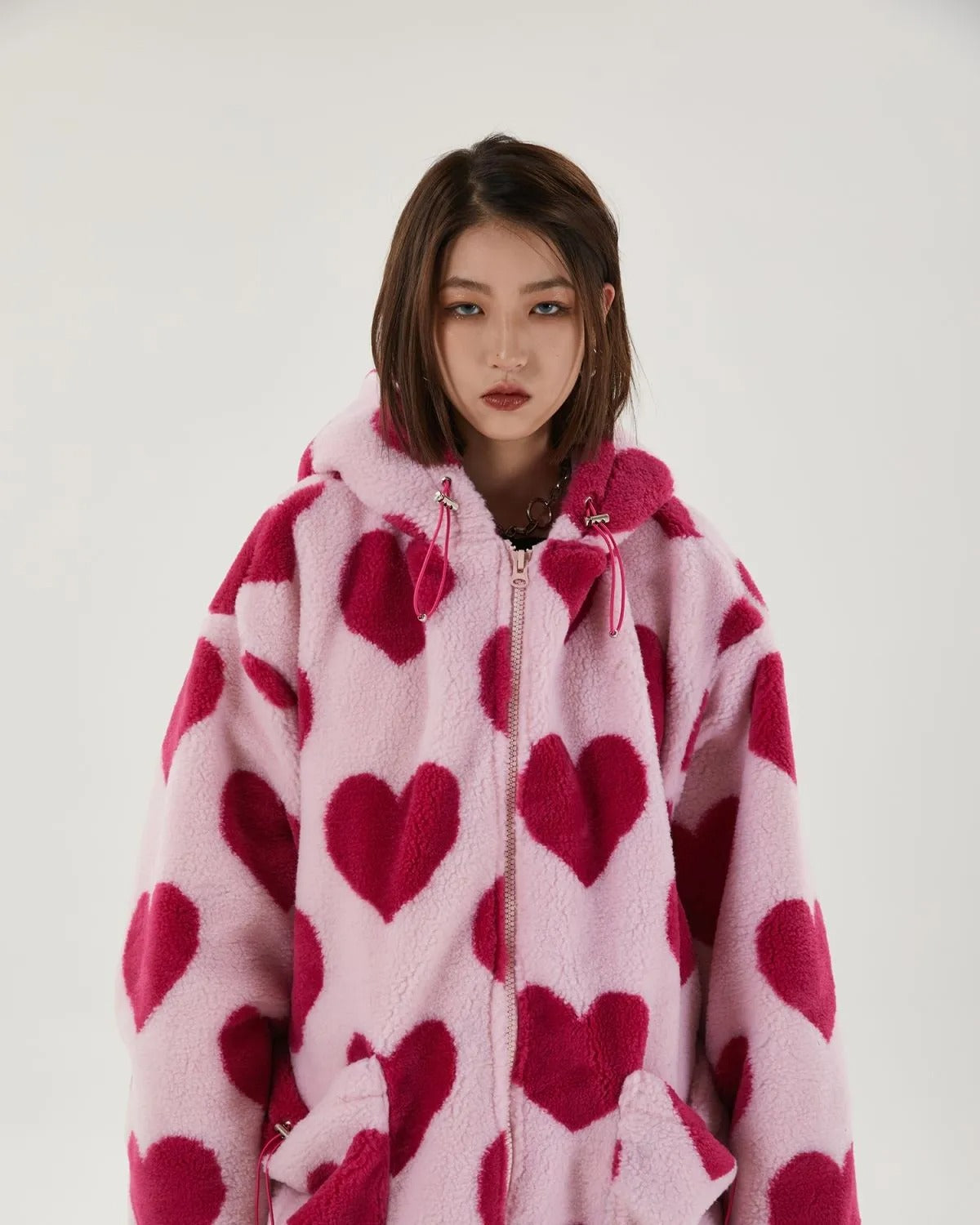 DAMNED CULT LOVE SHERPA JACKET - Damned Cult