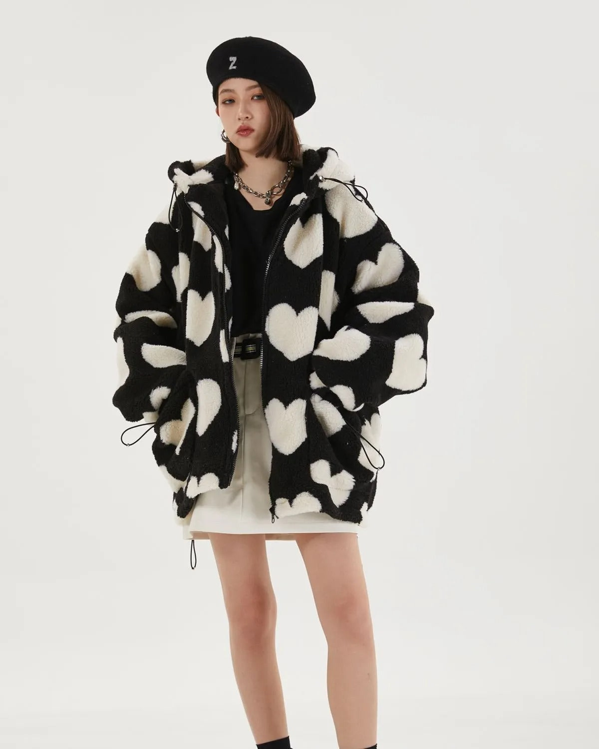 DAMNED CULT LOVE SHERPA JACKET - Damned Cult