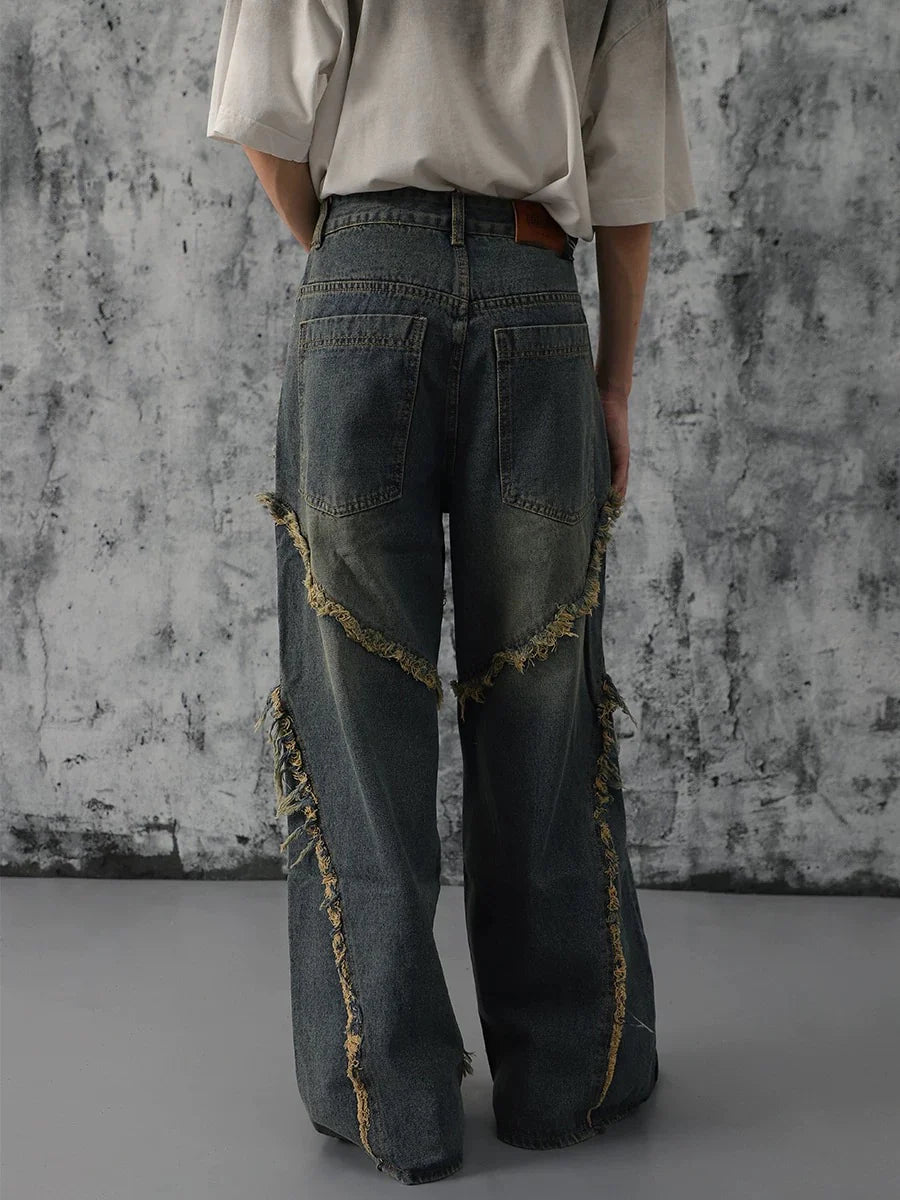 DAMNED CULT X PATCH JEANS - Damned Cult