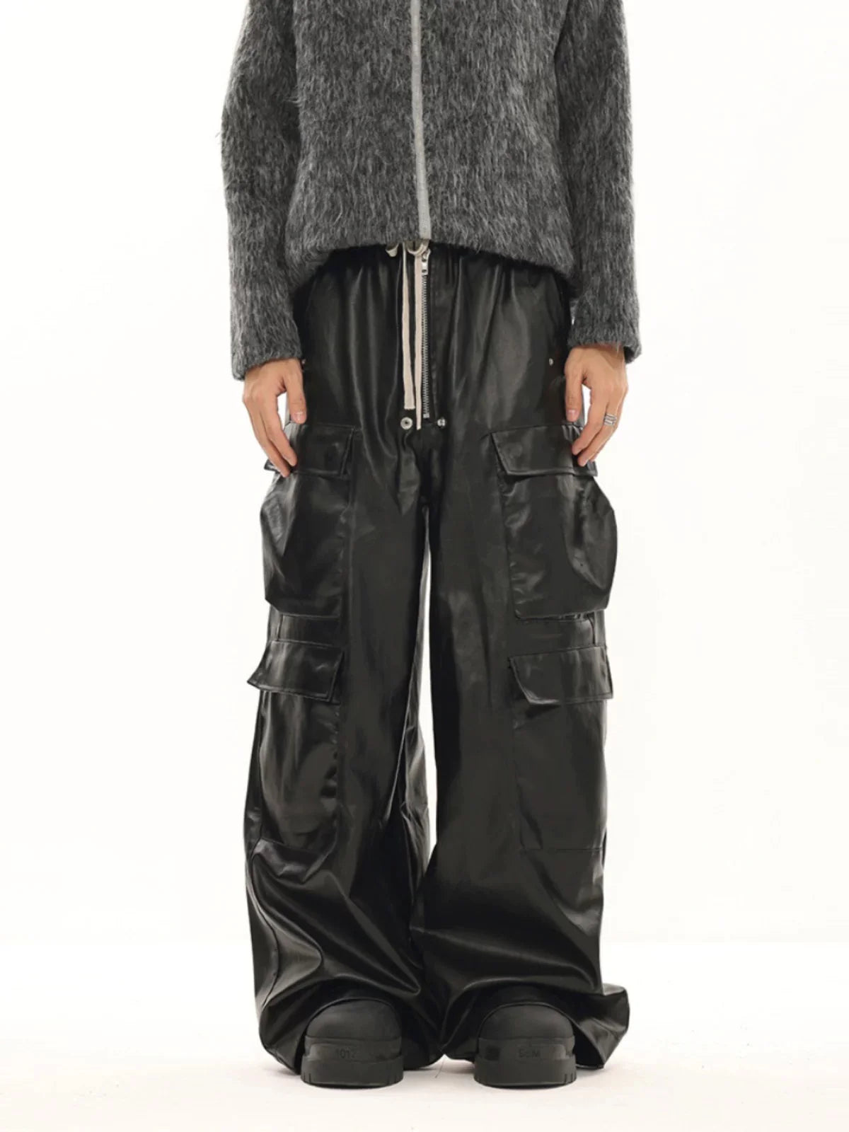 DAMNED CULT BLACK LEATHER PANTS - Damned Cult