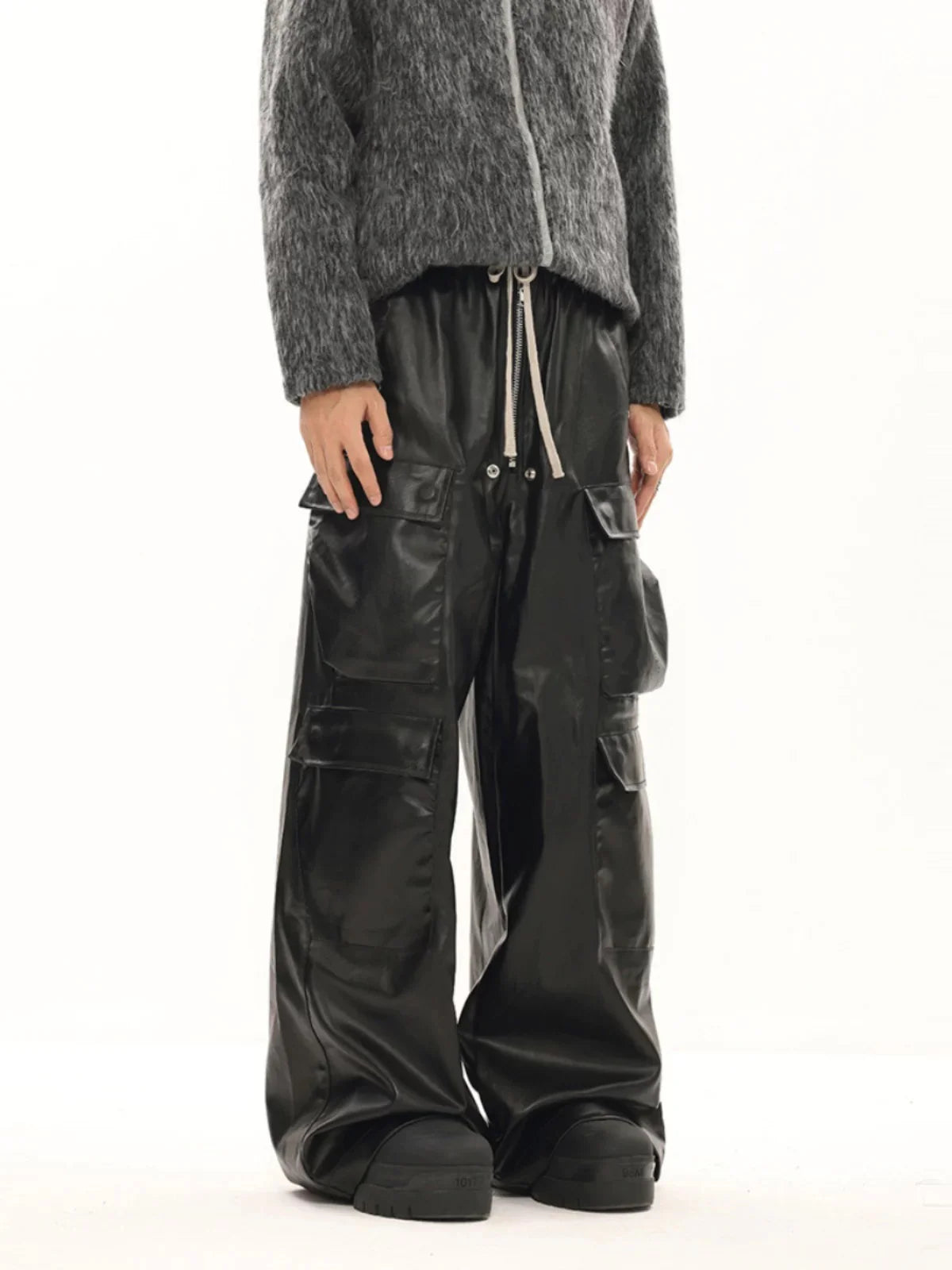 DAMNED CULT BLACK LEATHER PANTS - Damned Cult
