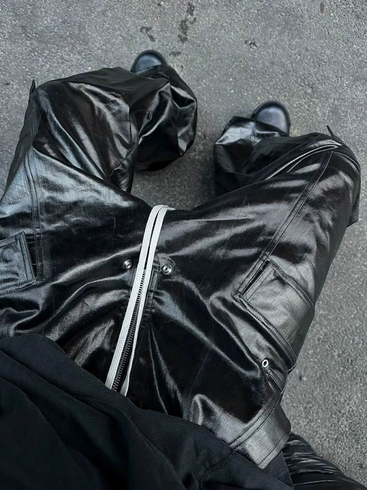 DAMNED CULT BLACK LEATHER PANTS - Damned Cult