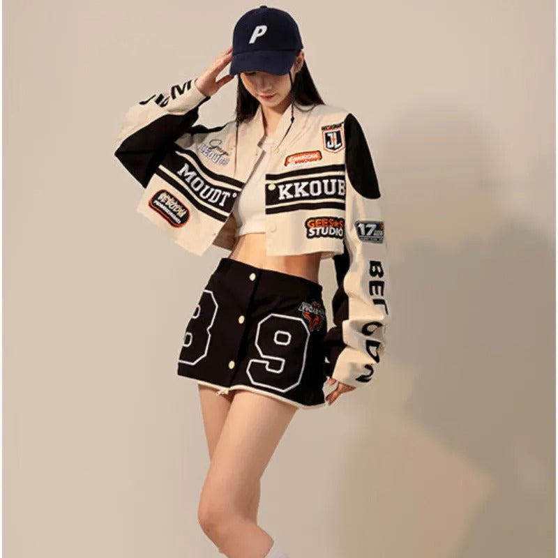 DAMNED CULT AYRILABİLEN CROP & JACKET - Damned Cult