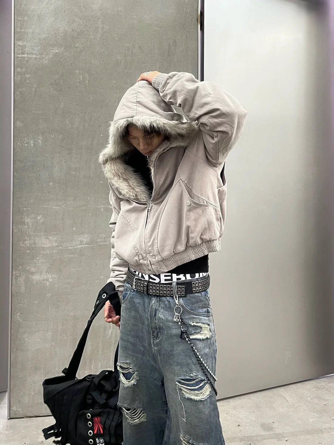 DAMNED CULT INSIDE FUR COOL JACKET - Damned Cult