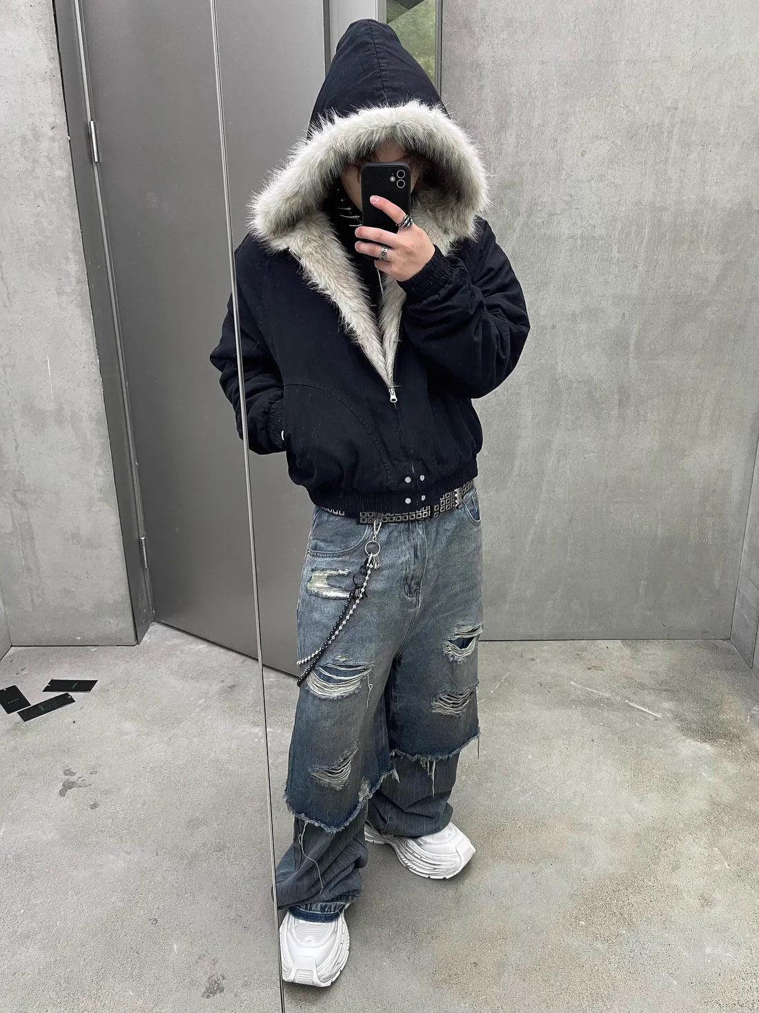DAMNED CULT INSIDE FUR COOL JACKET - Damned Cult