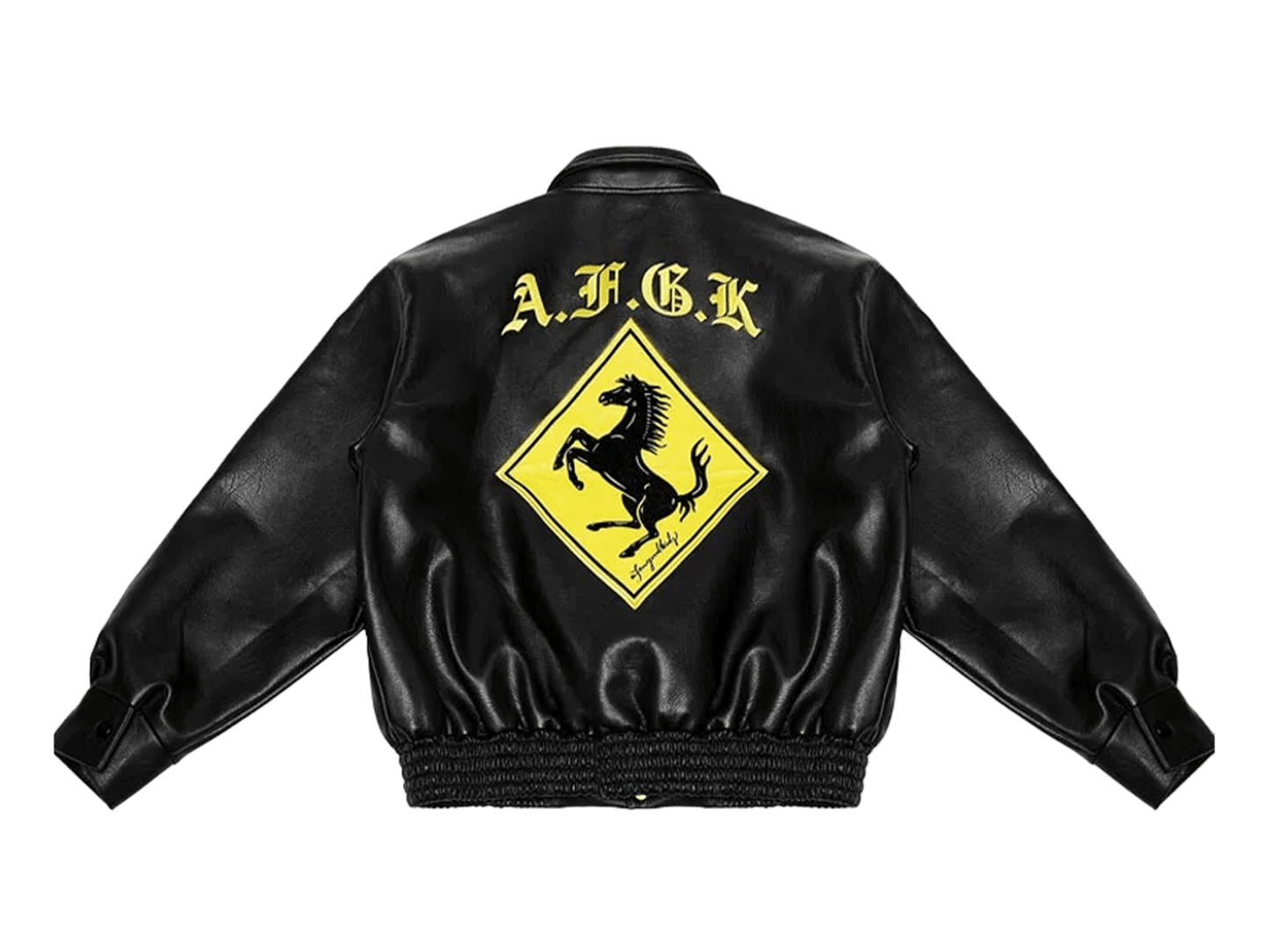 DAMNED CULT FERRARI LEATHER JACKET