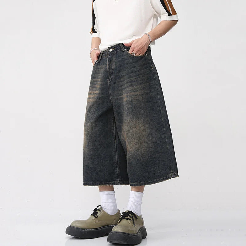 DAMNED CULT VINTAGE DENIM JORT - Damned Cult